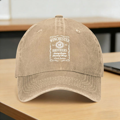 Supernatural Winchester Brothers Casual Baseball Cap For Men