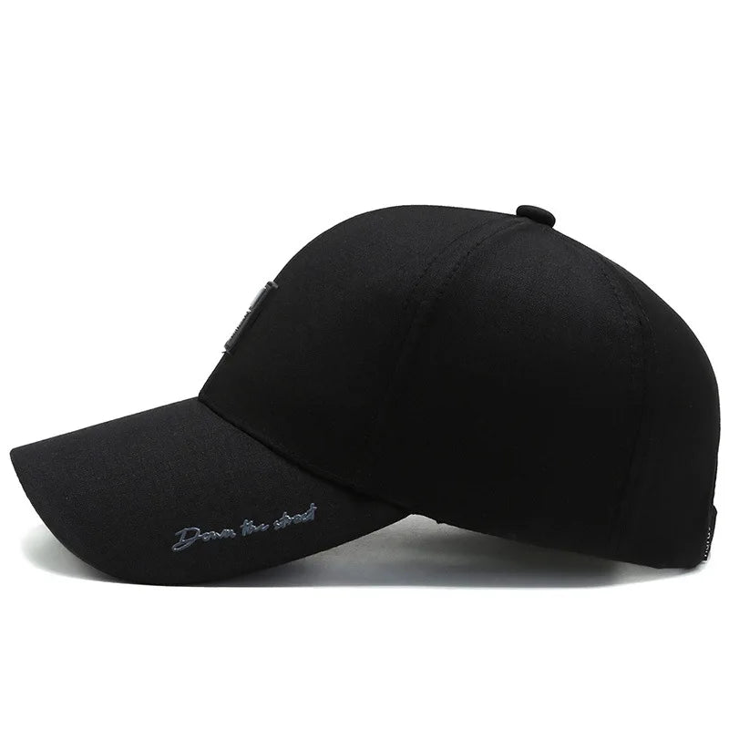 Luxury Brand For Men Fashion Letter Baseball Cap Women Winter Sports Cotton Golf Hat