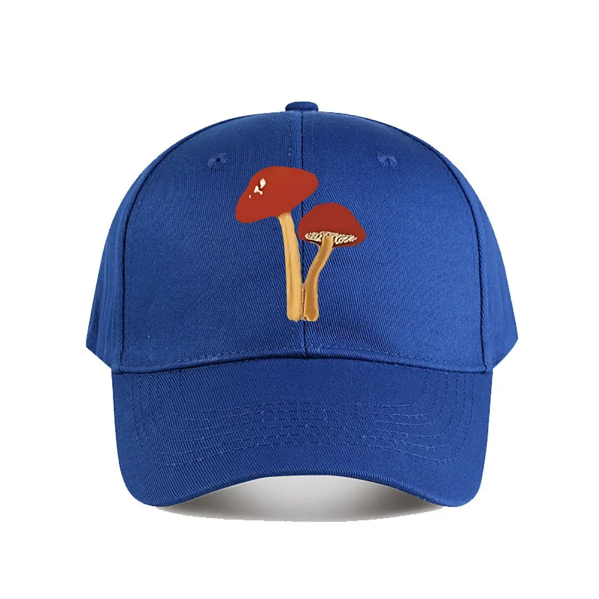 Artificial Red Mushroom Home Decor Baseball Cap
