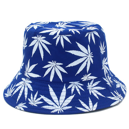 Hats Outdoor Fishman Cap Wide Brim Beach Panama Maple Leaves Sun Caps Men Women Bucket Hat