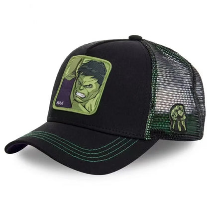 Popular Marvel Spider-Man, Iron Man, Hulk Baseball Cap