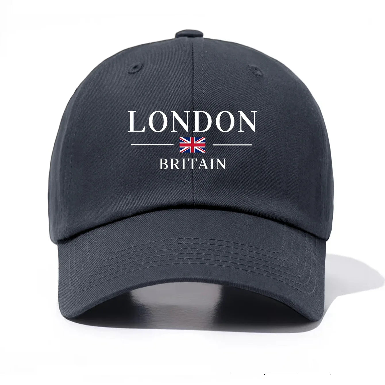 London Print Baseball Cap For Adults
