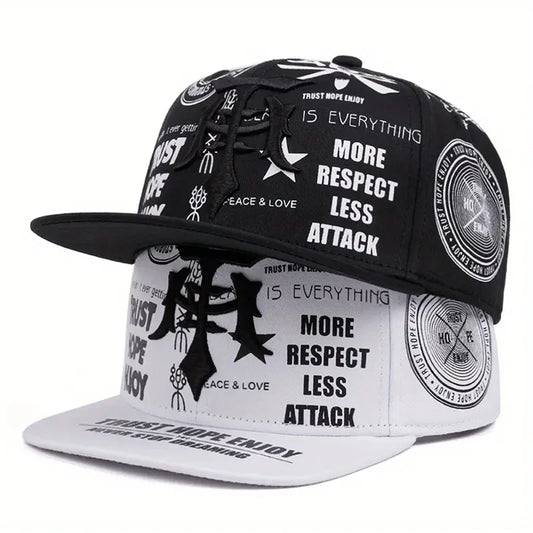 2025 Personalized New Dagger Graffiti Street Pop Hip Hop Hat Outdoor Sports