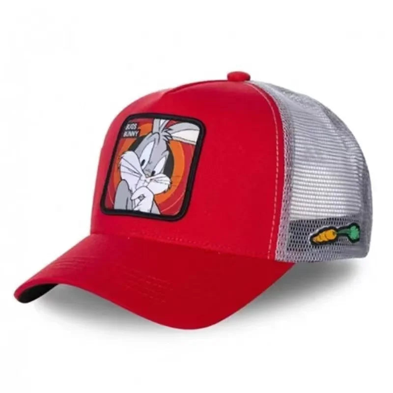 New High Quality Brand Anime Cartoon Snapback Cotton Baseball Cap Men Women