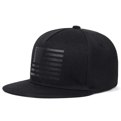 Unisex US Flag Printing Hip-hop