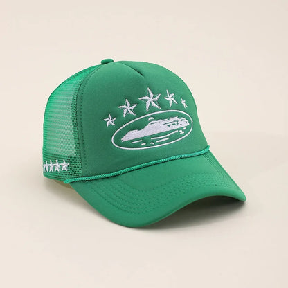 Pentagram Embroidery Baseball Caps