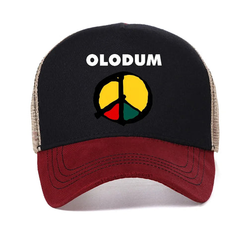 Olodum Brasilian Musical Festival Theme Baseball Cap
