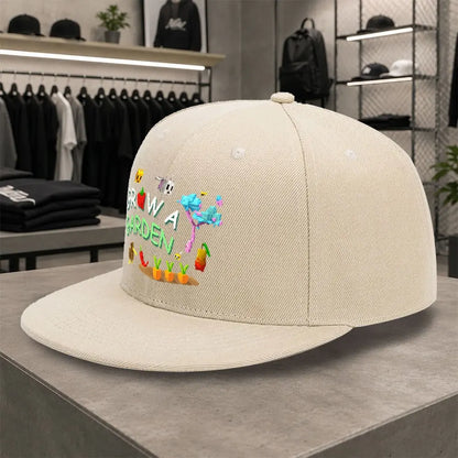 GROW A GARDEN Pixel Style Unisex All-Match Snapback Cap