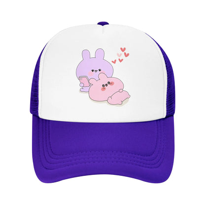 Asamimichaans Chilling with Blue Baseball Cap