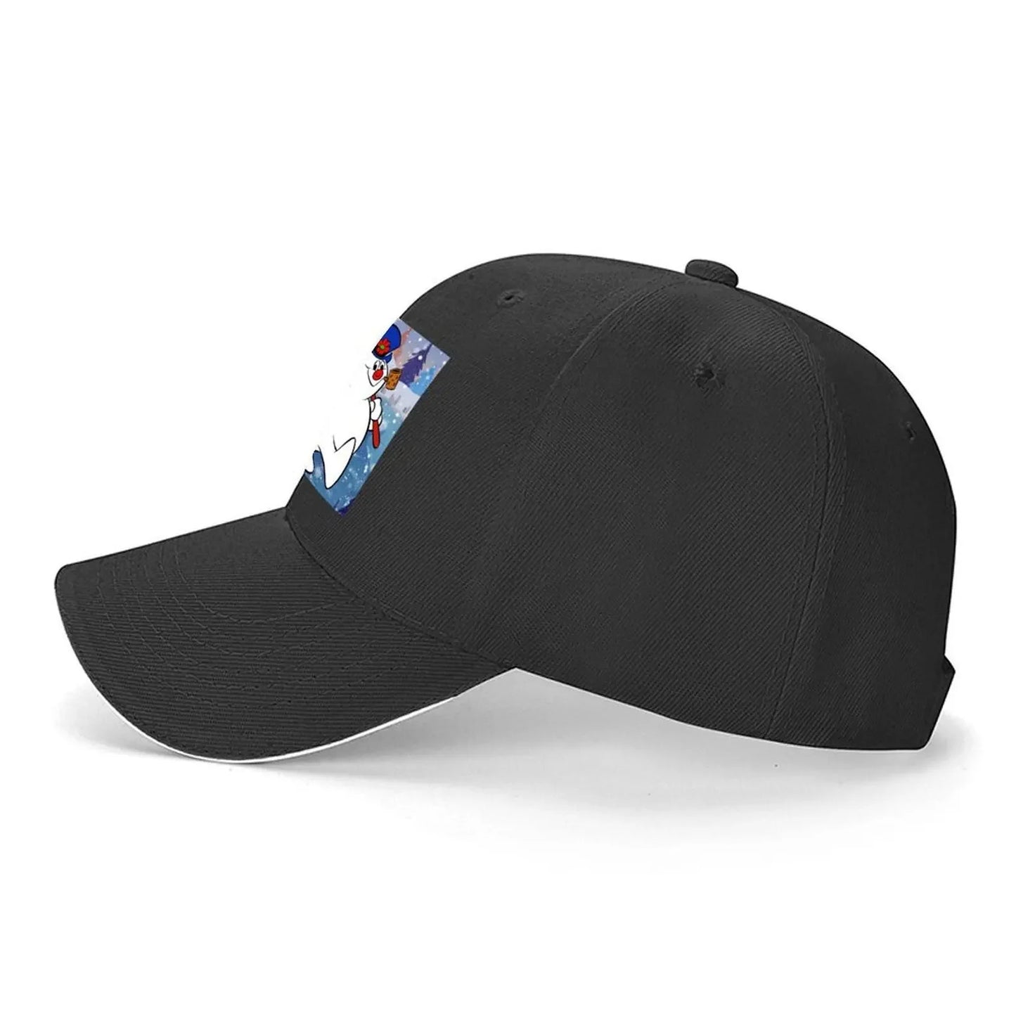 FROSTY THE SNOWMAN UNDER SNOWFLAKE Baseball Cap