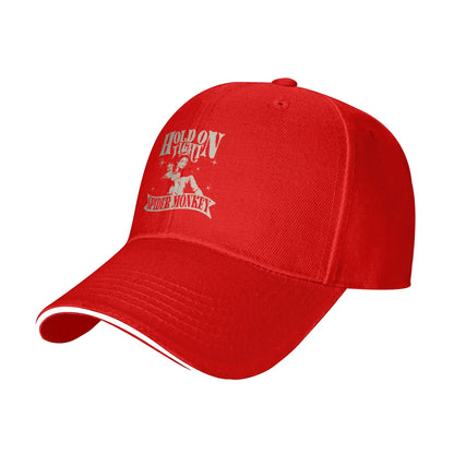 Hold On Tight Spider Monkey Twilight Baseball Caps