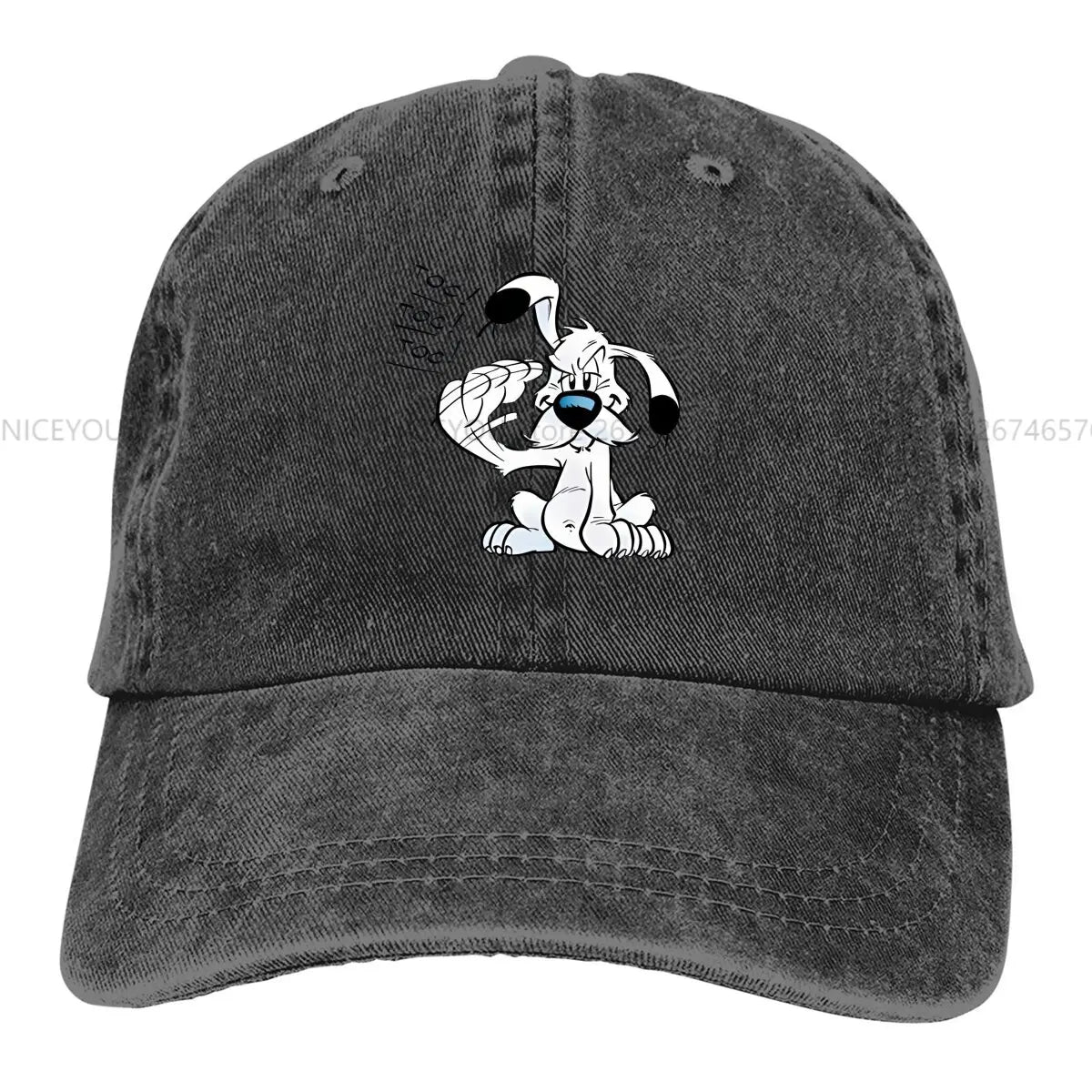 Kawaii Hip Hop Caps Asterixs and Obelixs Cartoon Comic Baseball Hat