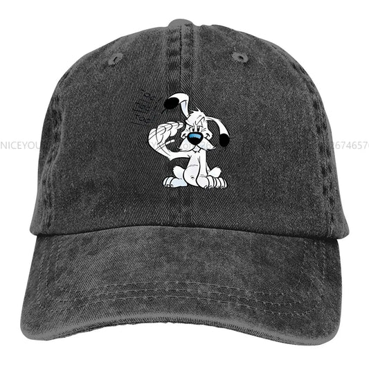 Kawaii Hip Hop Caps Asterixs and Obelixs Cartoon Comic Baseball Hat