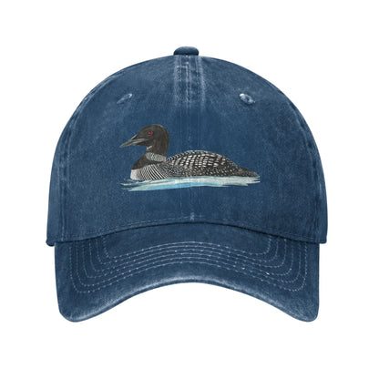 Baseball Cap Common Loon  Summer Cool Trucker Hat Rebel Loon Female Male