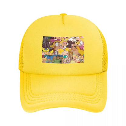 Hey Arnold Cartoon Mesh Baseball Caps