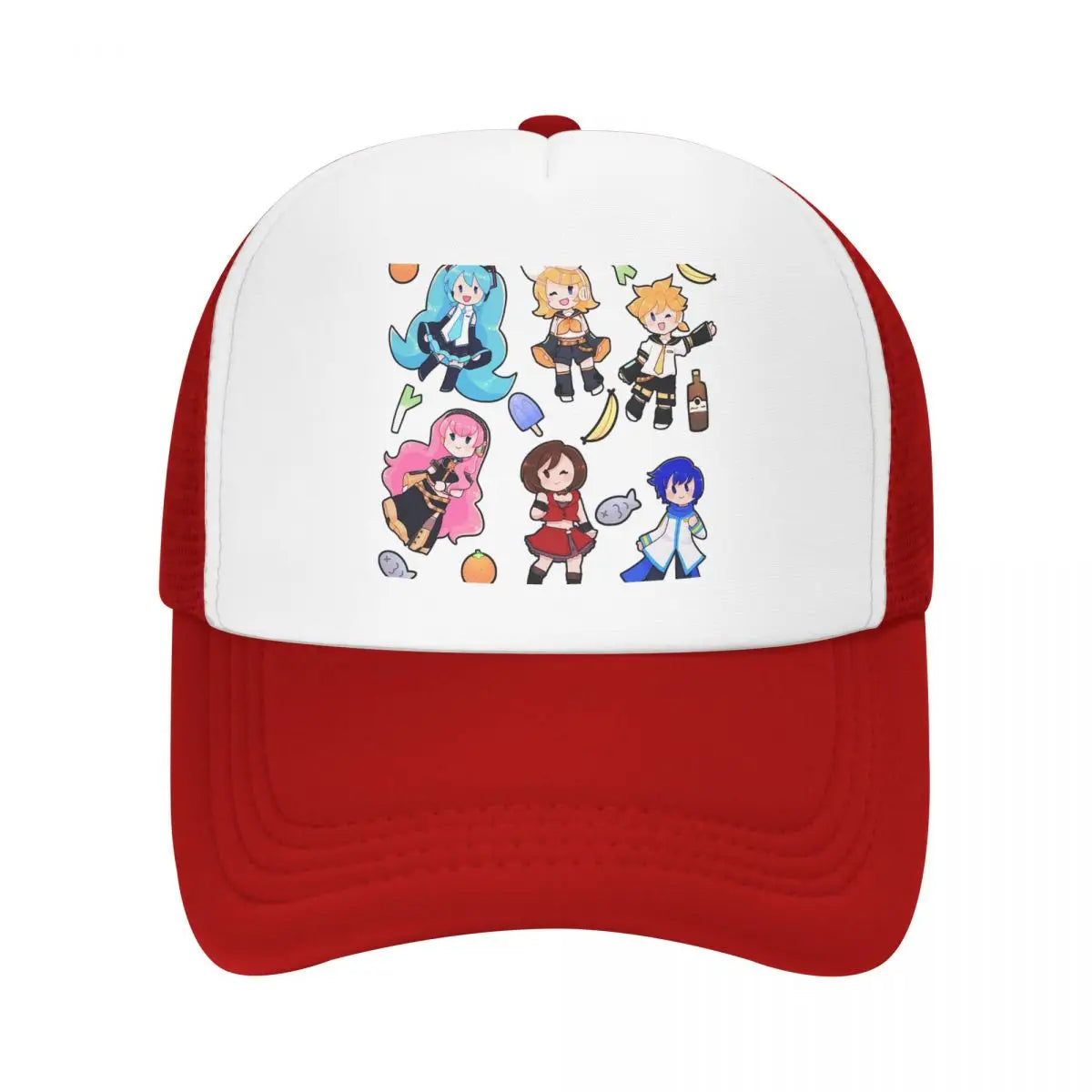 Vocaloid Chibi Chaos! Miku Cap Casual Mesh Baseball Caps