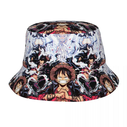 One Piece Anime Bucket Hats Monkey D Luffy