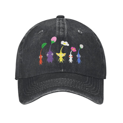 Baseball Cap Cute Pikmins