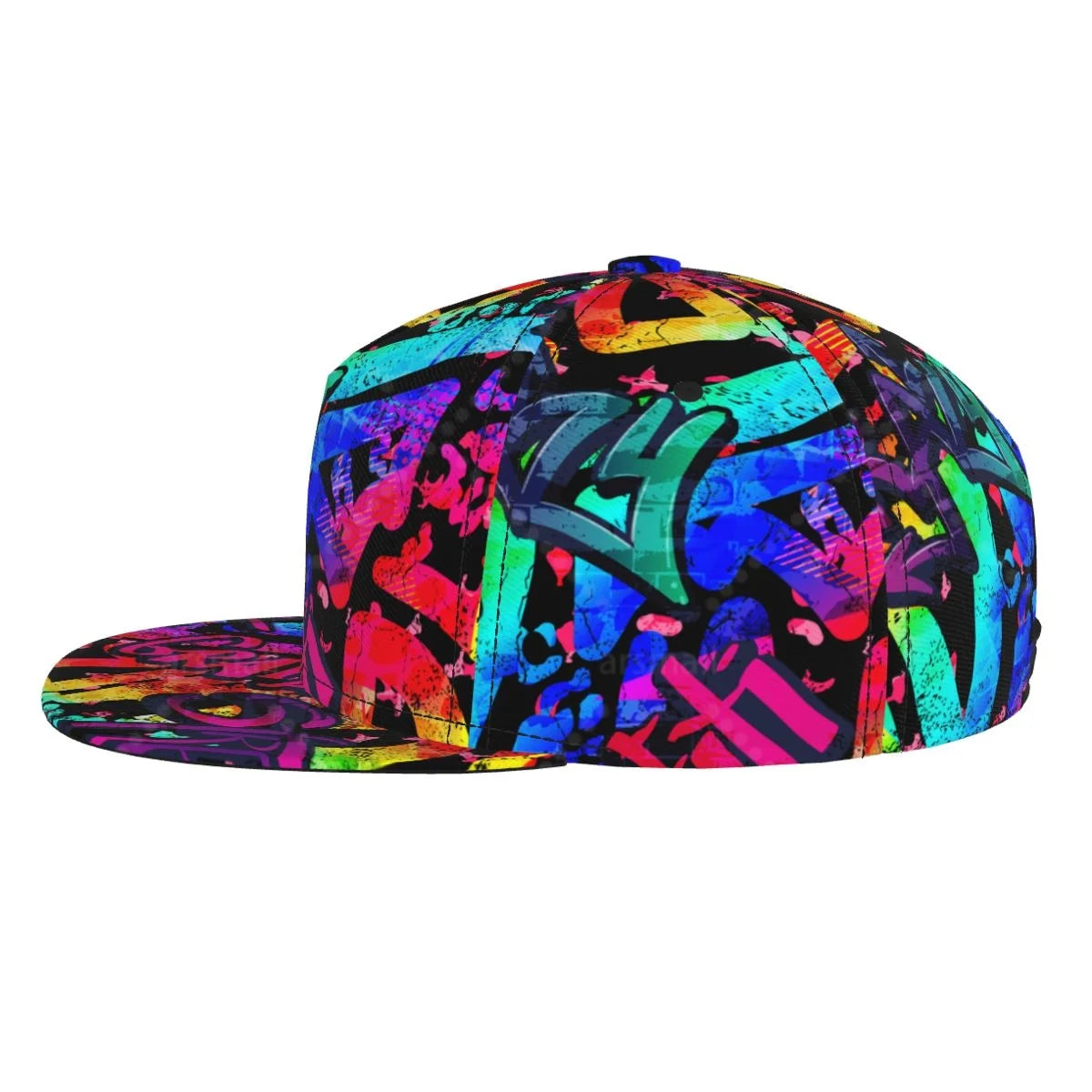 Graffiti Snapback Hat for Men and Women