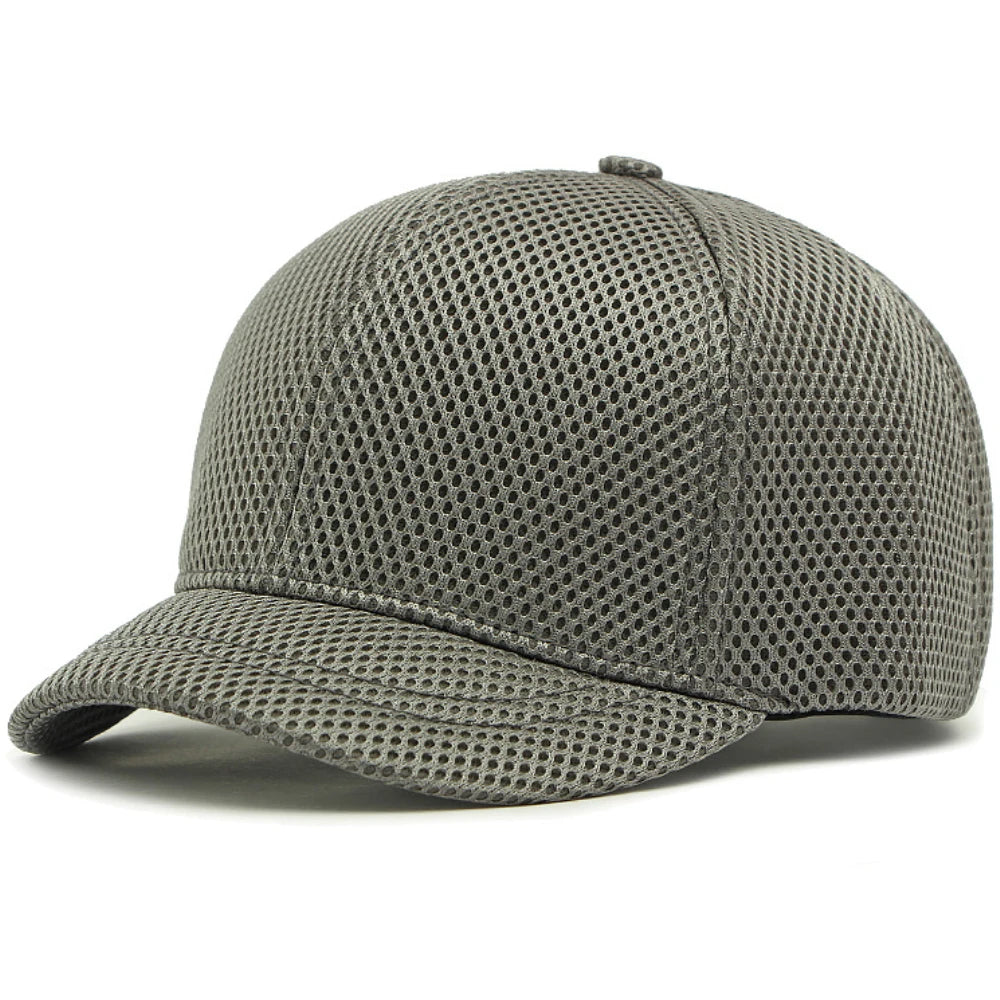 HT4828 5CM Short Brim Baseball Cap Male 6 Panels Baseball Hat