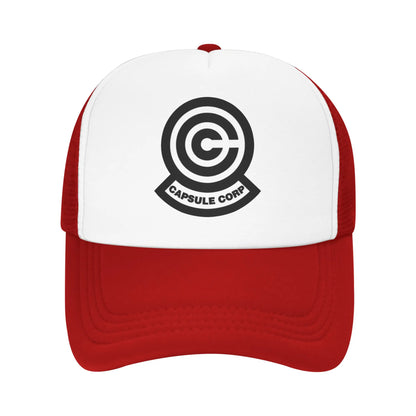 Capsule Corp Trucker Caps Hip-Hop Baseball Caps