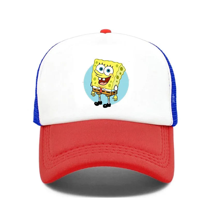 Fashion Cute SpongeBobs Print Baseball Cap