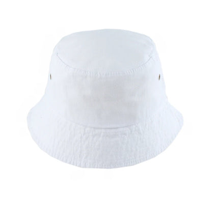 Summer Washed Denim Bucket Hats Foldable Packable Soild Color Fisherman Hat