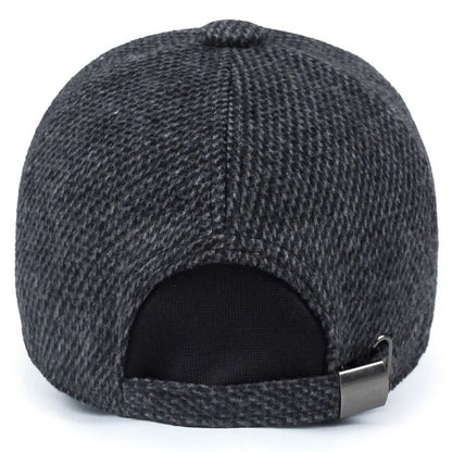 Autumn Winter Casual Adjustable Hats Earmuffs Hat Warm Baseball Cap