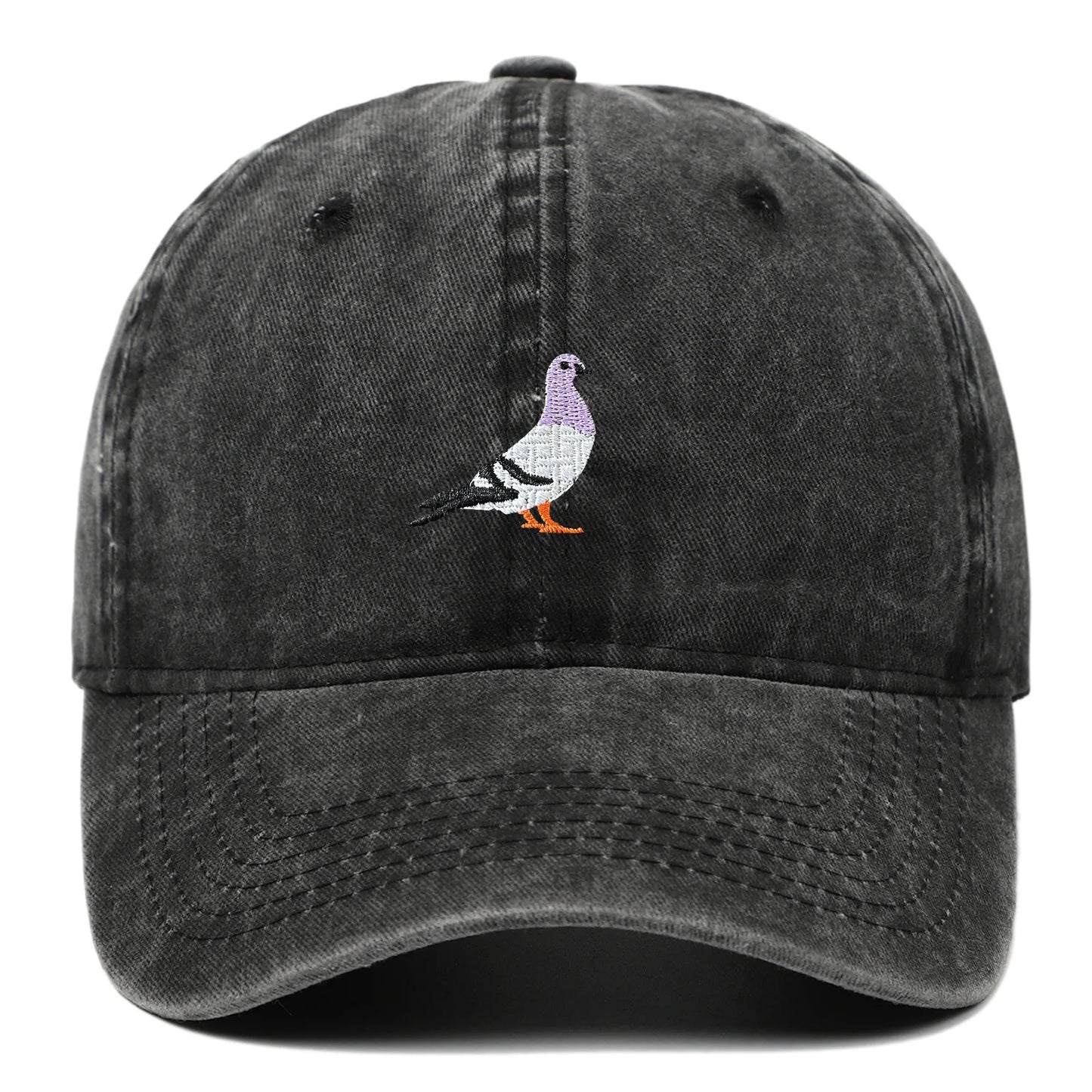 Men And Women Summer Sun Hat Pigeon Embroidered Baseball Hat