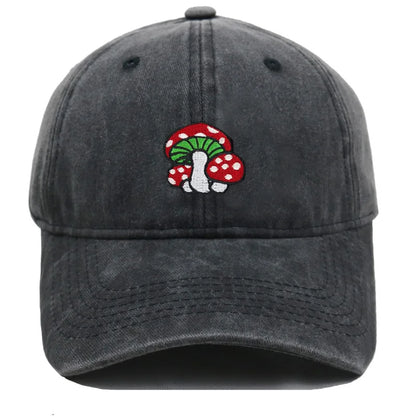 Baseball Cap Cute Red Spotted Mushroom