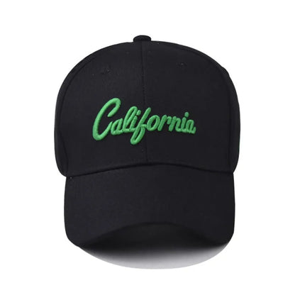 New Mens Baseball Cap 3d California Embroidery Dad Hat
