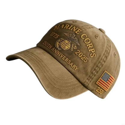 Multiuse Baseball Cap For Adult 250th Marine Corps Anniversary