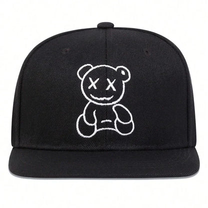 Unisex XX Little Bear Embroidery Hip-hop Hats