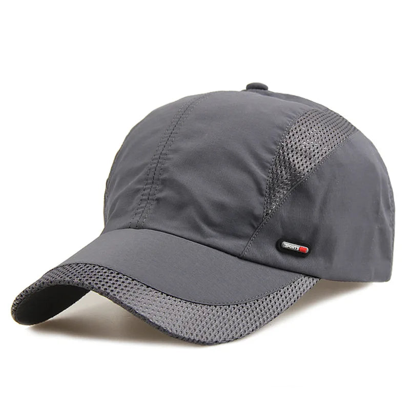 Summer Brand For Men Sports Running Sweat Baseball Cap