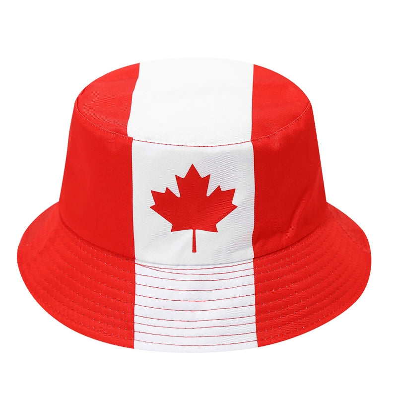 Countries Flag Bucket Hats Fashion Packable Patriotic Sun Cap