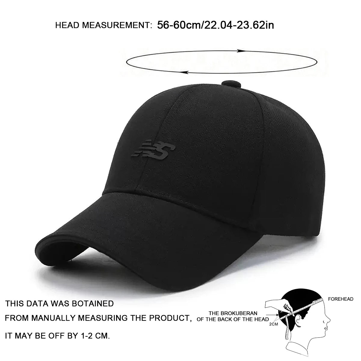 Unisex NS Letter Embroidery Baseball Caps