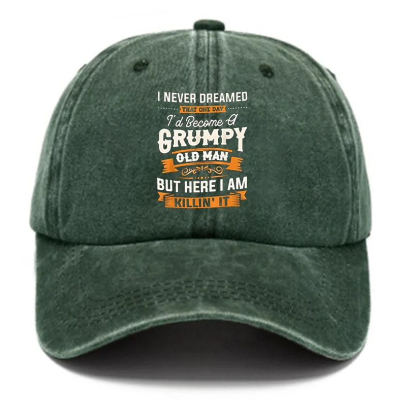 Men's Baseball Cap With Fun Printed Patterns For Daily