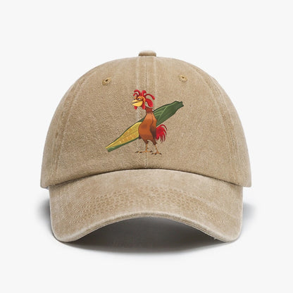 Chicken Joe Washed Baseball Cap