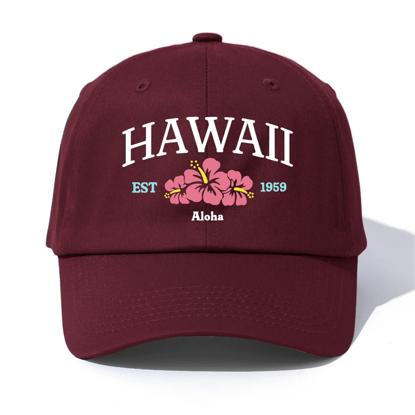 HAWAII Print  Baseball Cap for Adults