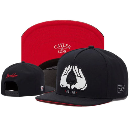 Snapback Hats for Men Hip Hop Style Hats Solid
