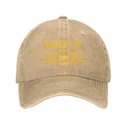 Vault Tec Logo Fallouted Game Sun Baseball Cap