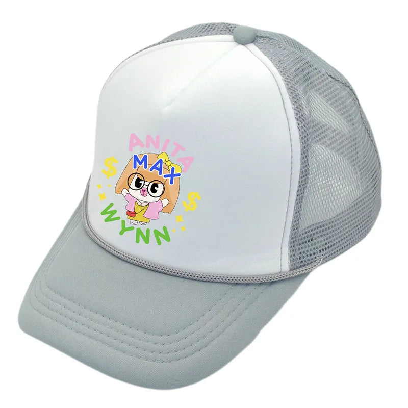 New Model WYNN Sponge Mesh Hat Drake Anita Max Vnn Printed Baseball Caps