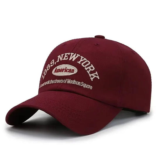 Embroidery 1989 New York Baseball Hats Washed Cotton Cap For Men Women