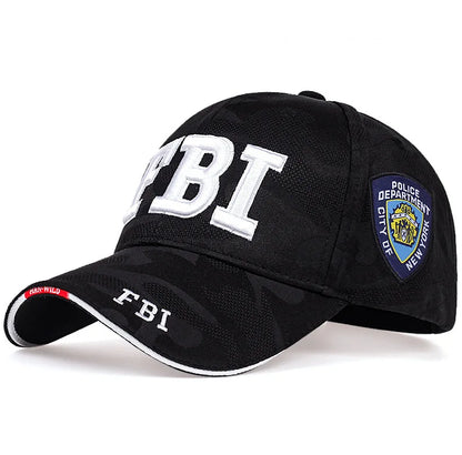 Kanye FBI Fashion Letters Baseball Caps for Men's Women