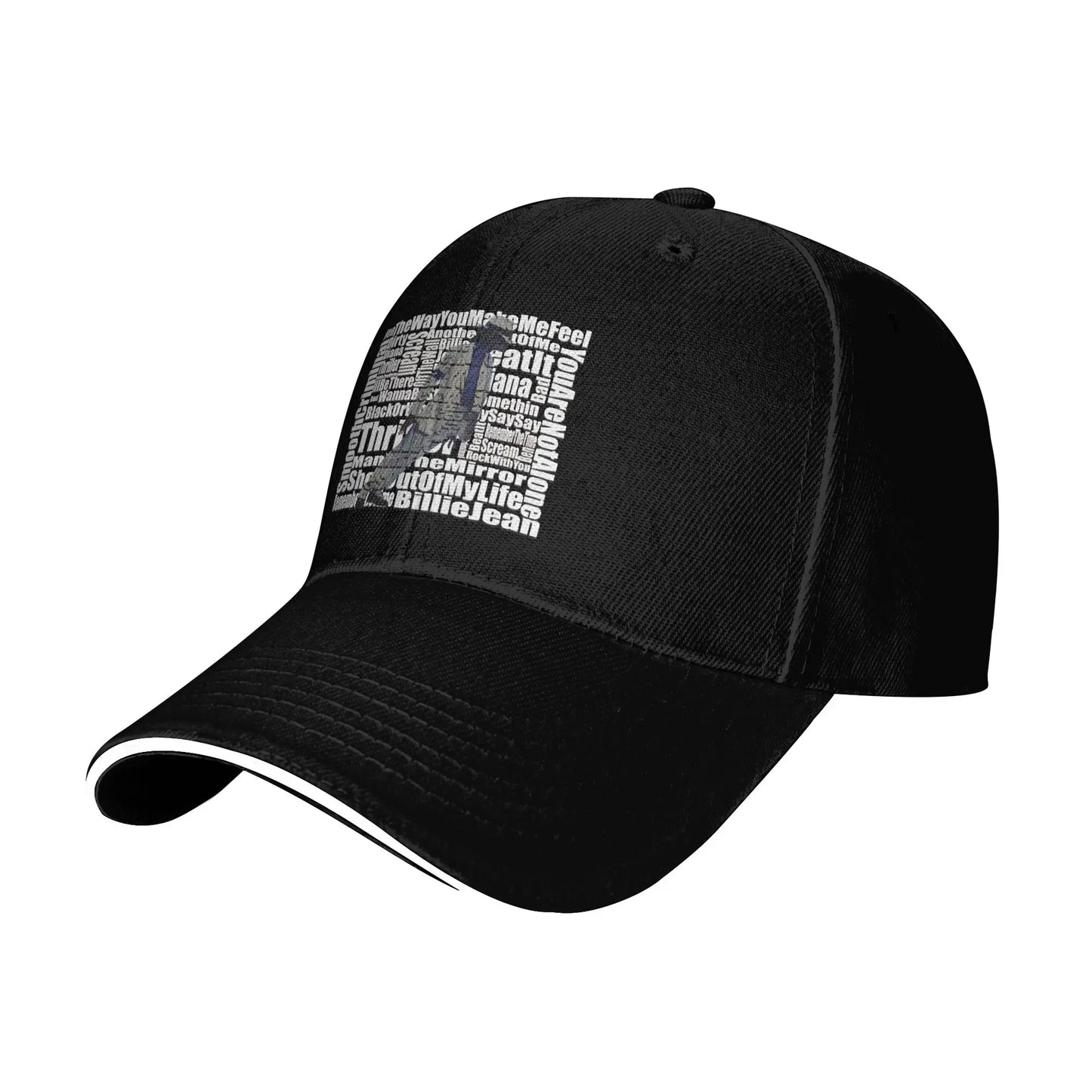 MJ Pop King Baseball Caps