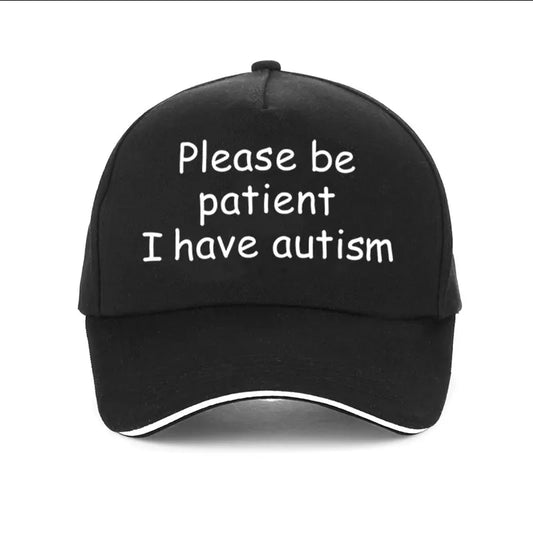 Please Be Patient I Have Autism Cap Baseball Cap