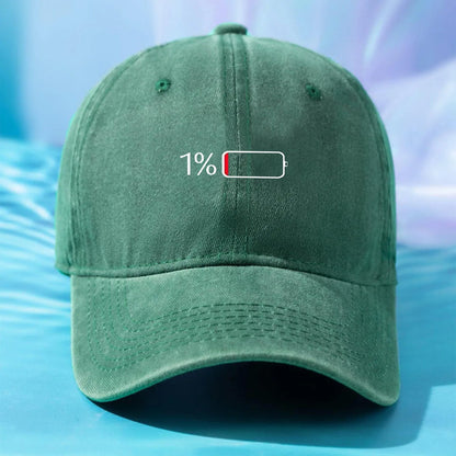 Unisex Adults Baseball Cap Low Battery For Women Men