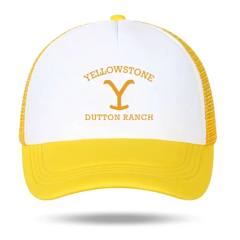 Classic Yellowstone Dutton Ranch Foam Baseball Cap Men Women