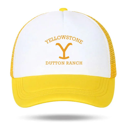 Classic Yellowstone Dutton Ranch Foam Baseball Cap Men Women