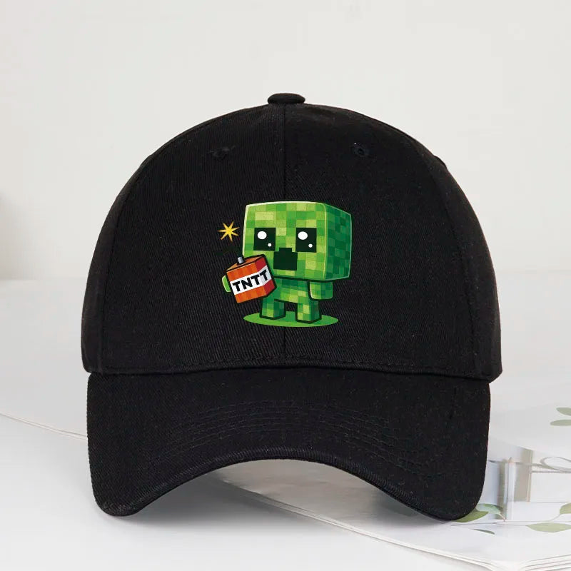 1 Creeper Pattern Baseball Cap